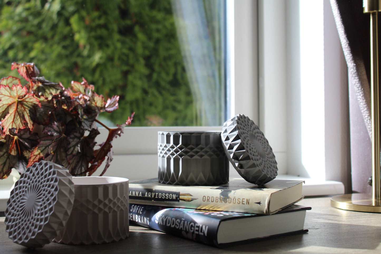 Handgjord heminredningsdetalj i giftfria material, boho-stil