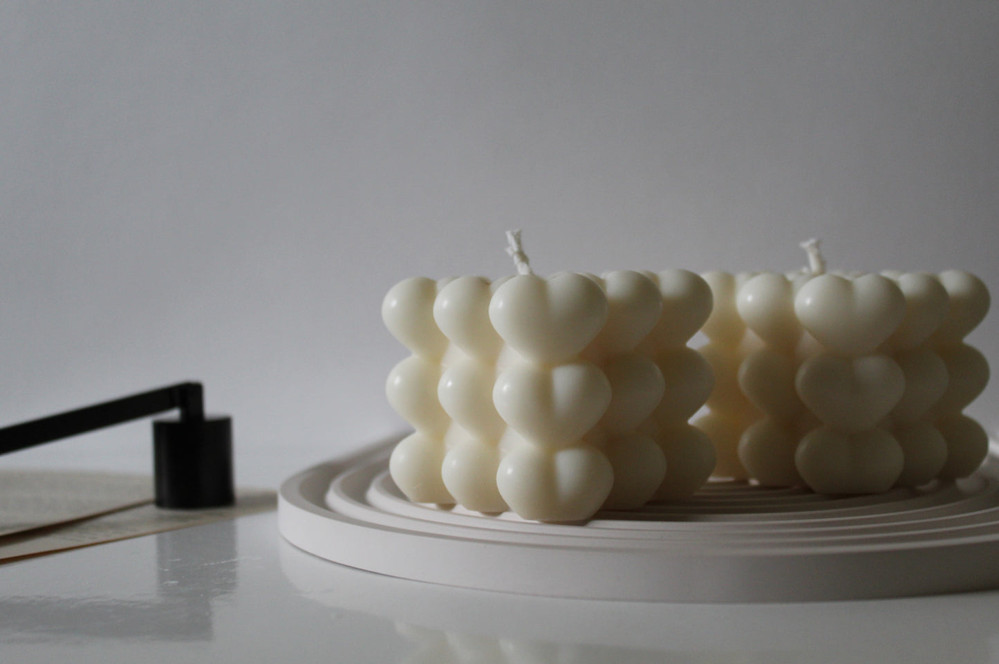 Viven – Handgjorda Hjärtljus i 2-pack