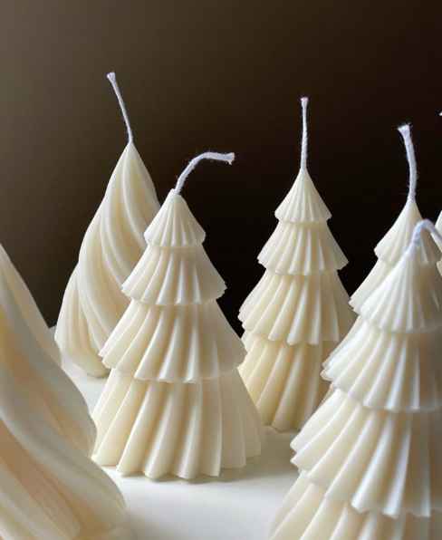 Julgran – handgjort granljus i 100% sojavax