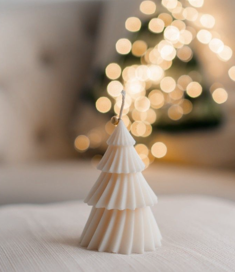 Julgran – handgjort granljus i 100% sojavax