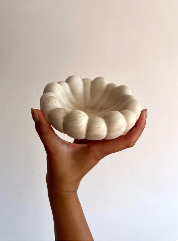 Sunny – handgjort vågformat smyckesfat