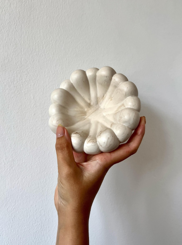 Sunny – handgjort vågformat smyckesfat