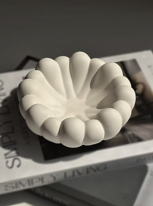 Sunny – handgjort vågformat smyckesfat