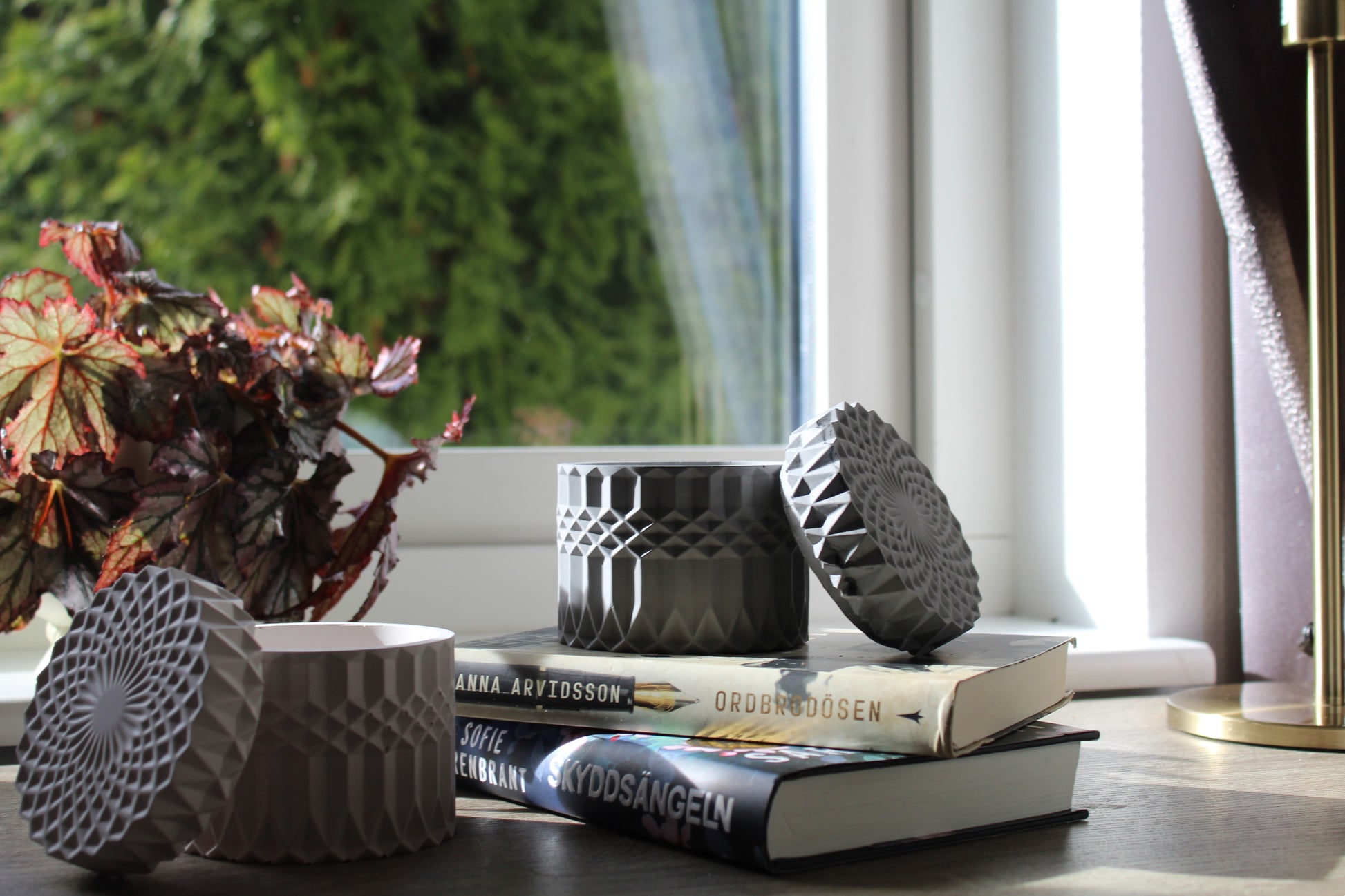 Handgjord heminredningsdetalj i giftfria material, boho-stil