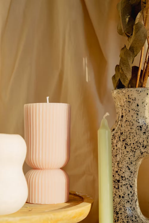 Lumen – Skulpturala blockljus i naturligt sojavax